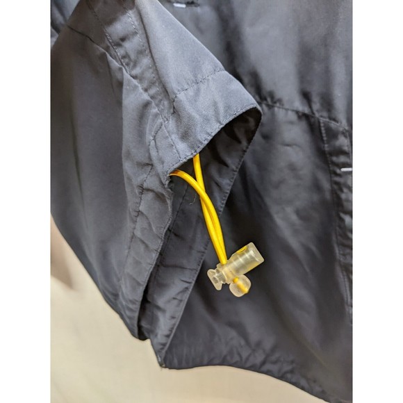 Champion Mens Windbreaker Jacket Navy Polyester Size XL - Picture 5 of 10